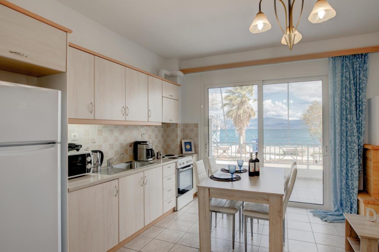 Sugar Blue - Apartments On The Beach Agios Vasilios  Bagian luar foto