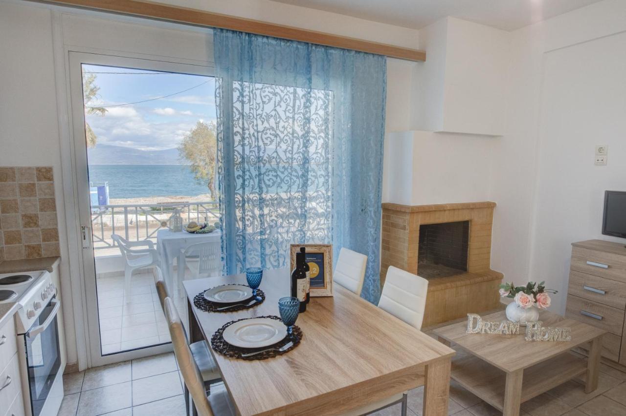 Sugar Blue - Apartments On The Beach Agios Vasilios  Bagian luar foto