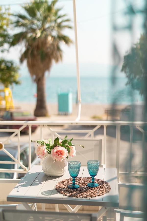 Sugar Blue - Apartments On The Beach Agios Vasilios  Bagian luar foto