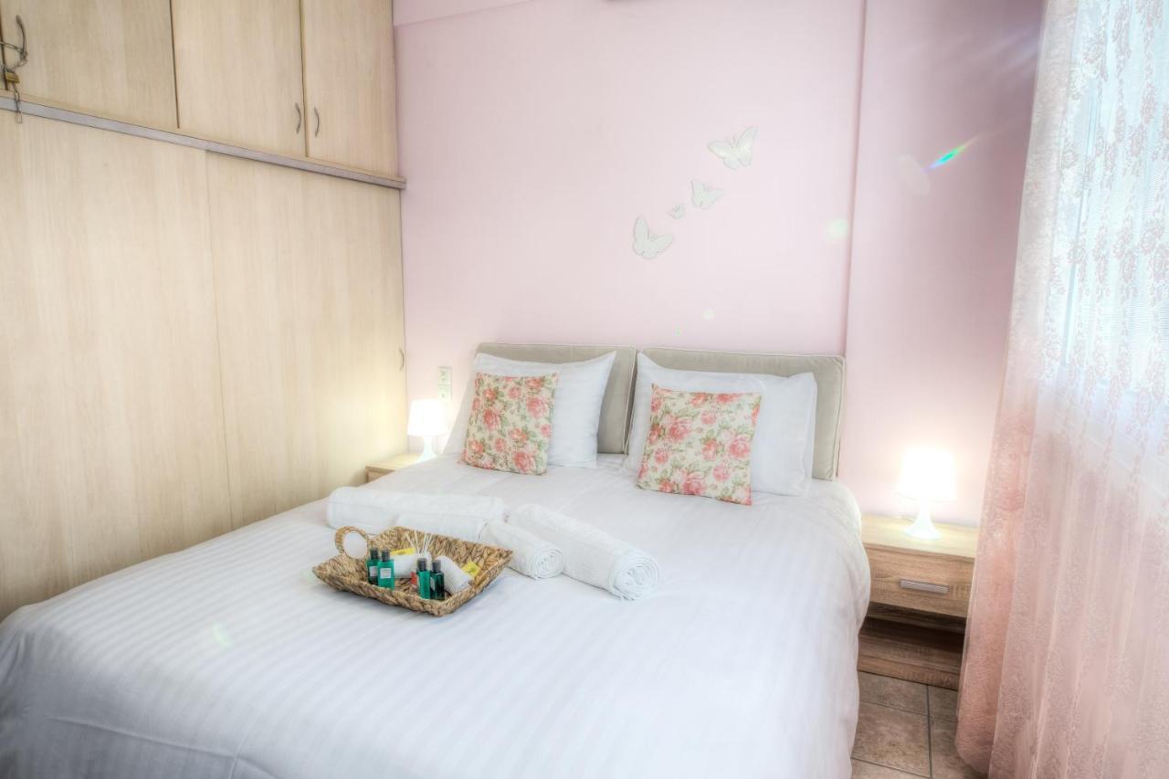 Sugar Blue - Apartments On The Beach Agios Vasilios  Bagian luar foto