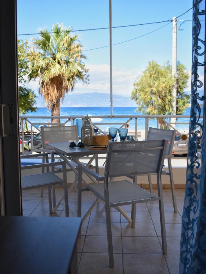 Sugar Blue - Apartments On The Beach Agios Vasilios  Bagian luar foto