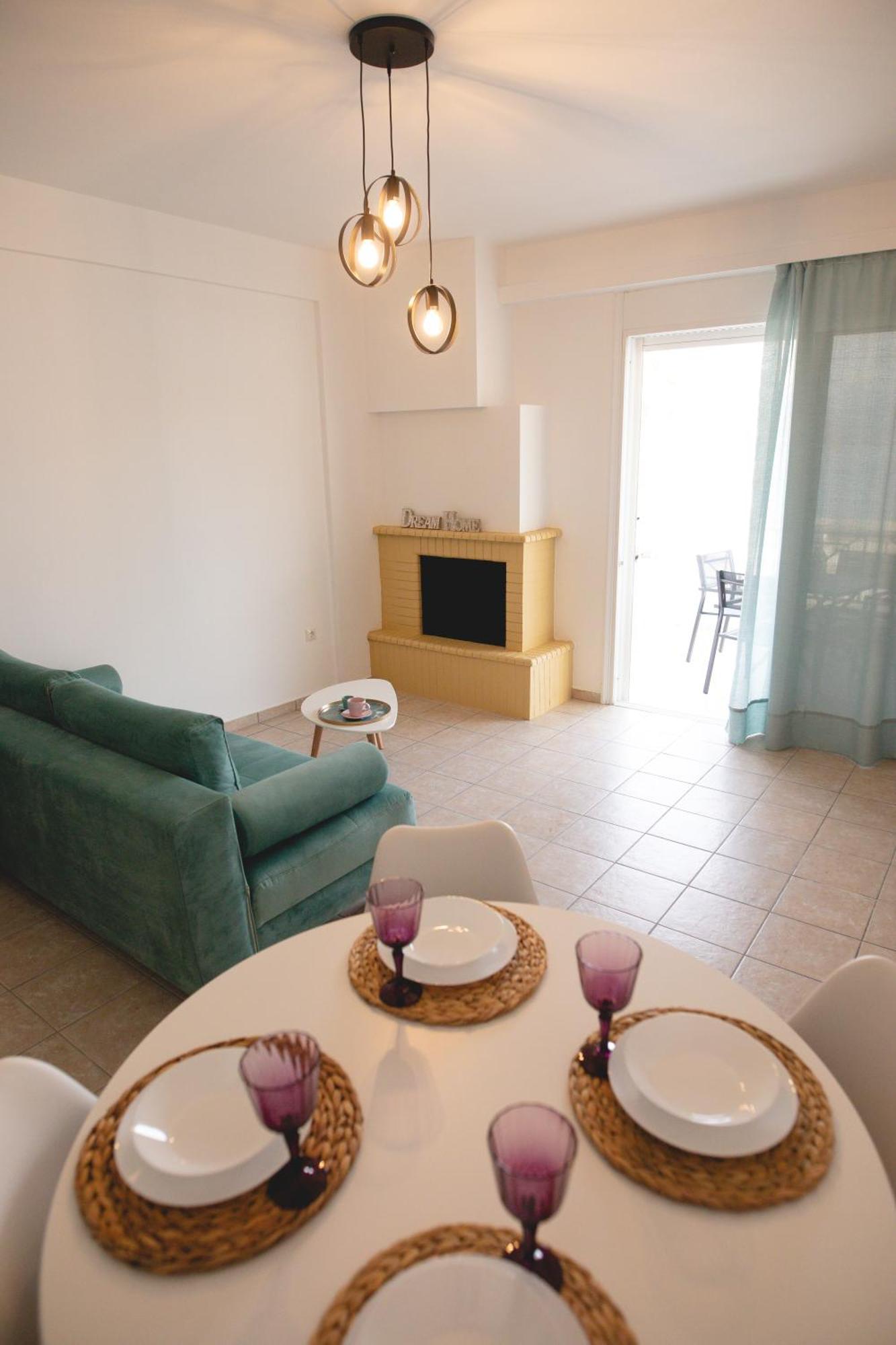 Sugar Blue - Apartments On The Beach Agios Vasilios  Bagian luar foto