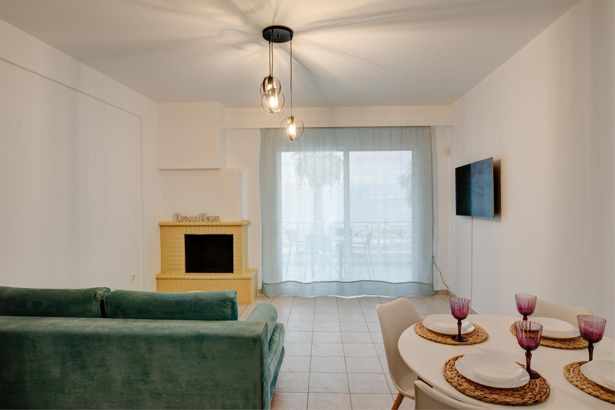 Sugar Blue - Apartments On The Beach Agios Vasilios  Bagian luar foto